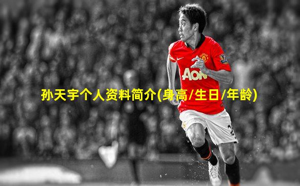 孙天宇个人资料简介(身高/生日/年龄)