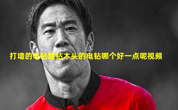打墙的电钻跟钻木头的电钻哪个好一点呢视频