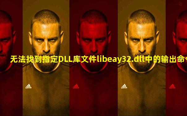 无法找到指定DLL库文件libeay32.dll中的输出命令